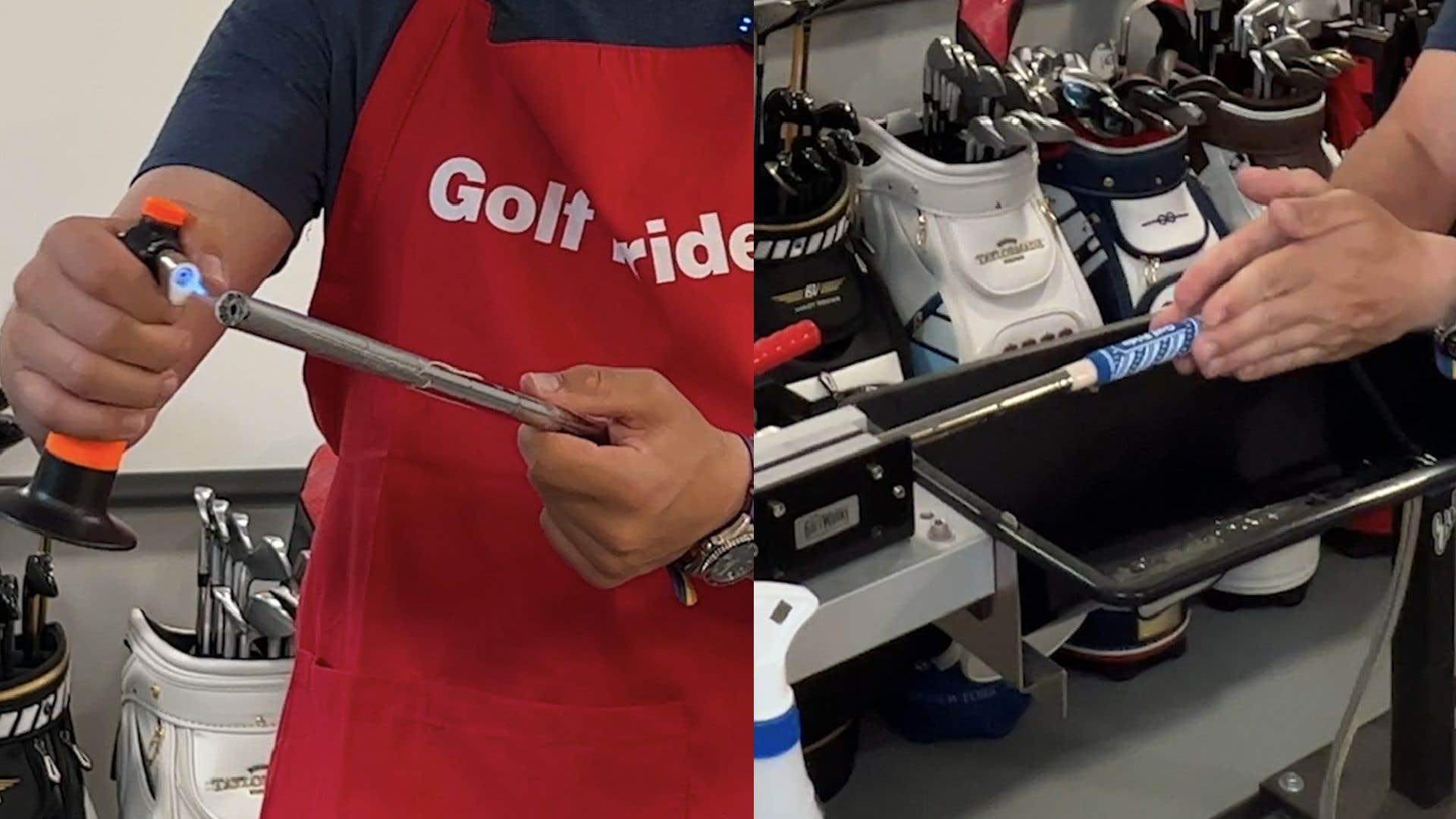 How to re-grip your golf clubs safely and effectively