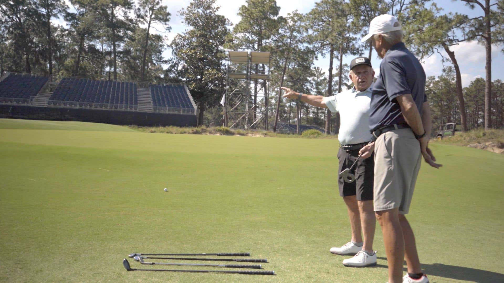 Peter Kostis, Gary McCord dissect Pinehurst's 16th hole