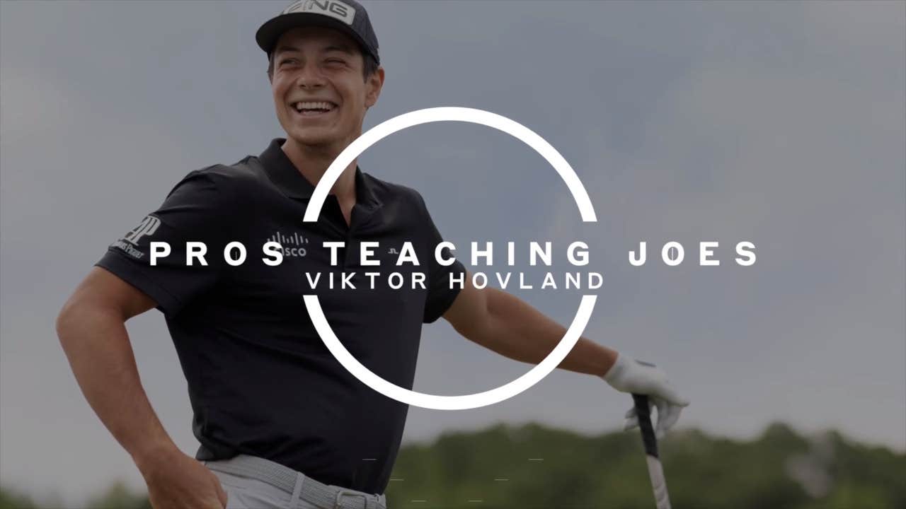 Pros Teaching Joes: Viktor Hovland's bunker-game tips