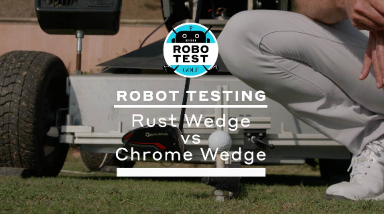 RoboTest: Is the performance different with a rusted wedge?