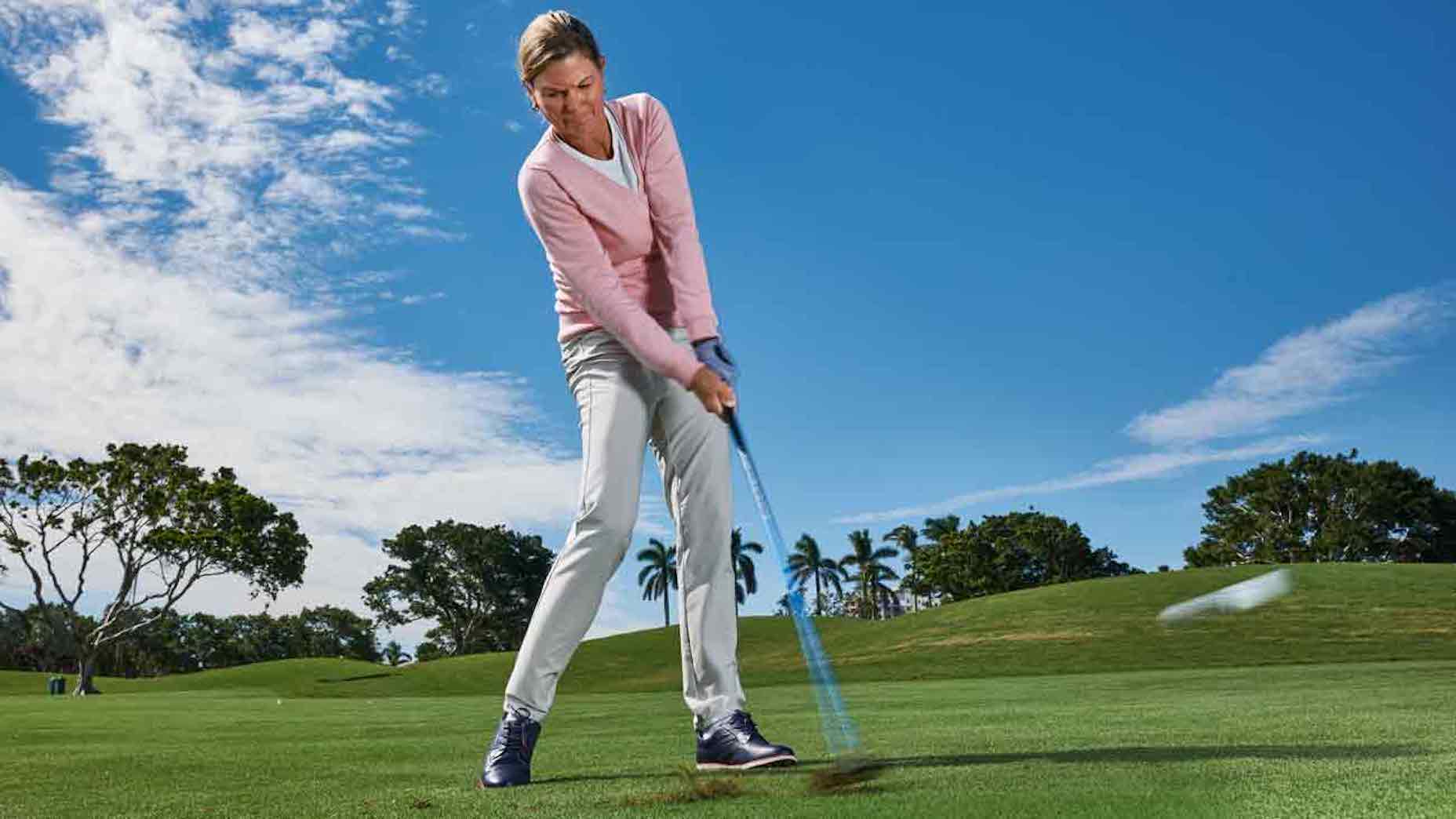 Golf instructor Kellie Stenzel